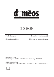 Mode d’emploi Doméos BO10SN Bouilloire