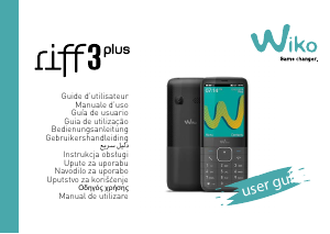 Handleiding Wiko Riff3 Plus Mobiele telefoon