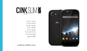 Manual Wiko Cink Slim 2 Mobile Phone