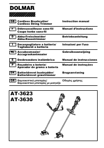 Manual Dolmar AT-3630 Grass Trimmer
