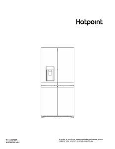Mode d’emploi Hotpoint HQ9I MO1L UK Réfrigérateur combiné