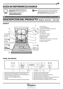Manual de uso Whirlpool WLV14SY Lavavajillas