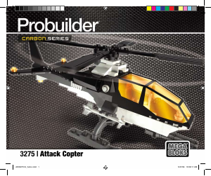 Handleiding Mega Bloks set 3275 Probuilder Aanvalshelikopter
