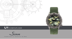 Bedienungsanleitung Sinn U1 Camouflage Armbanduhr