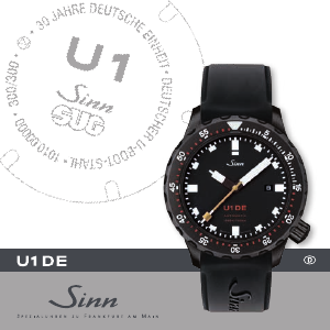 Bedienungsanleitung Sinn U1 DE Armbanduhr