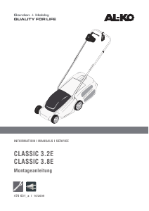 Manual AL-KO Classic 3.8E Lawn Mower