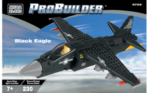 Bruksanvisning Mega Bloks set 9709 Probuilder Black Eagle