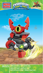 Bedienungsanleitung Mega Bloks set 95323 Skylanders Magna charge swap force hero