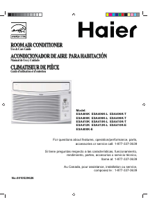 Mode d’emploi Haier ESA406K-T Climatiseur