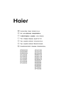 Bedienungsanleitung Haier AFL634CB Kühl-gefrierkombination