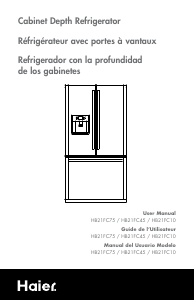 Handleiding Haier HB21FC10 Koel-vries combinatie