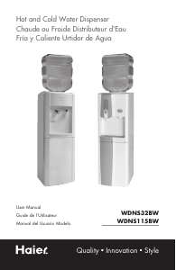 Manual de uso Haier WDNS115BW Dispensador de agua