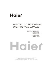 Manuale Haier LY26K3/R3A LCD televisore