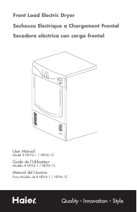 Manual Haier HDY6-1C Dryer