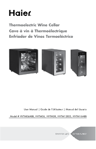 Bruksanvisning Haier HVTM12BSS Vinkyl