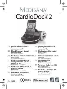 Manual Medisana CardioDock 2 Medidor de pressão