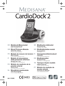 Manual Medisana CardioDock 2 Blood Pressure Monitor