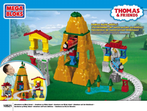 Manuale Mega Bloks set 10521 Thomas and Friends Avventure sull'isola nebbiosa