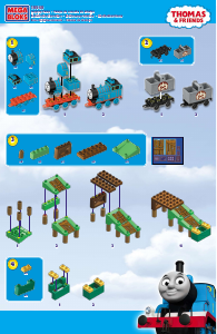 Mode d’emploi Mega Bloks set 10548 Thomas and Friends Camp de bûcherons