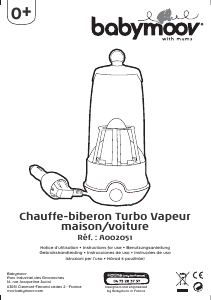 Handleiding Babymoov A002051 Turbo Vapeur Flessenwarmer
