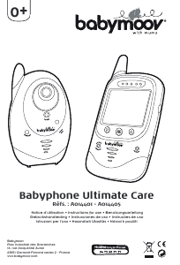 Manuál Babymoov A014405 Ultimate Care Chůvička