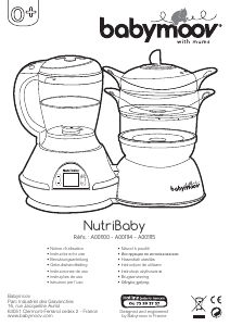 Manual Babymoov A001114 NutriBaby Robot de bucătărie