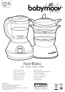 Brugsanvisning Babymoov A001115 NutriBaby Køkkenmaskine