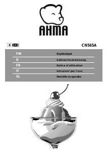 Manuale Ahma CN565A Frigorifero-congelatore