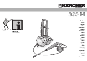 Manual de uso Kärcher K 360 M Limpiadora de alta presión