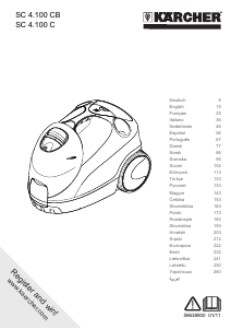 Instrukcja Kärcher SC 4.100 CB Oczyszczacz parowy