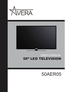 Handleiding Avera 50AER05 Aeria LED televisie