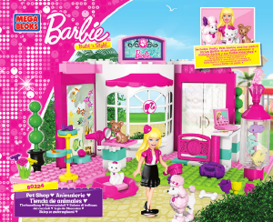 Barbie mega bloks instructions sale