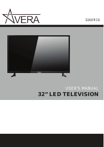 Handleiding Avera 32AER10 Aeria LED televisie