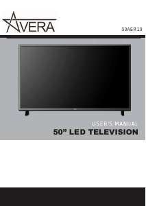 Handleiding Avera 50AER10 Aeria LED televisie