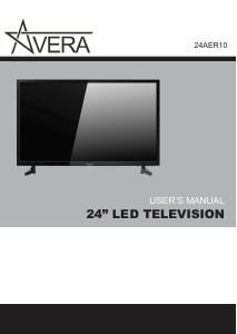 Handleiding Avera 24AER10 Aeria LED televisie