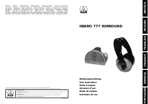 Handleiding AKG Hearo 777 Surround Koptelefoon