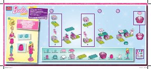 Manual de uso Mega Bloks set 80233 Barbie Cuidadora de gatitos