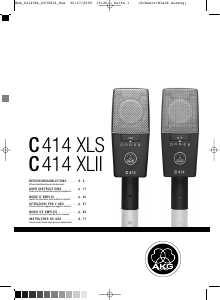 Bedienungsanleitung AKG C 414 XLS Mikrofon
