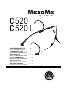 Handleiding AKG C 520 L MicroMic Microfoon