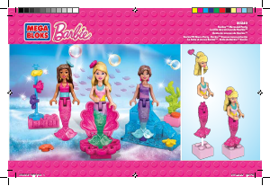 Manual de uso Mega Bloks set 80240 Barbie Sirenas