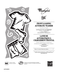 Bruksanvisning Whirlpool WFW9470WW Tvättmaskin