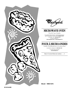 Bruksanvisning Whirlpool WMC1070XB Mikrovågsugn