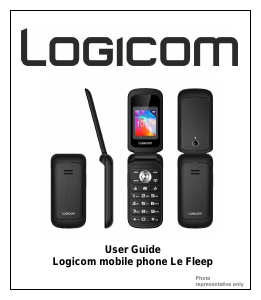 Handleiding Logicom Le Fleep Mobiele telefoon