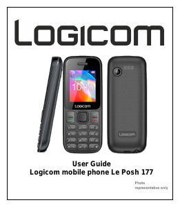 Handleiding Logicom Le Posh 177 Mobiele telefoon