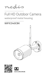 Manual Nedis WIFICO40CBK IP Camera