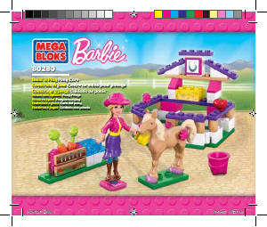 Mode d’emploi Mega Bloks set 80280 Barbie Centre de soins pour poneys
