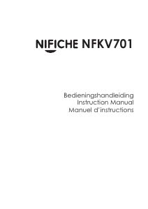 Handleiding Nifiche NFKV701 Koelkast