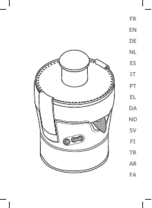 Bruksanvisning Tefal ZE700188 Saftpresse