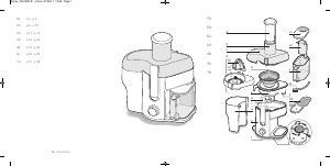 Руководство Tefal ZE812D3E Соковыжималка