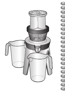 Manual Tefal ZC500H40 Juicer